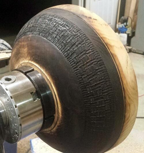 Hickory Bowl With Pyrography Pt 2